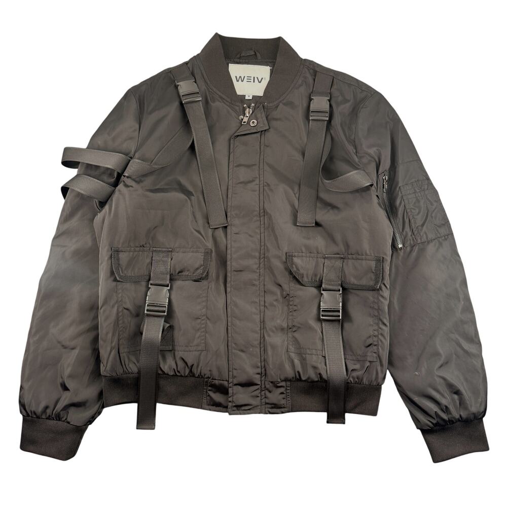 WEIV Wick Tactical Bomber Jacket Men's Medium Bondage Quilt Lined Streetwear